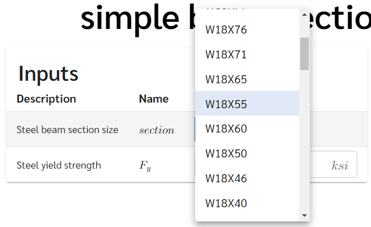 Design portal results with large triangle